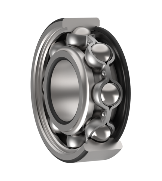 Vòng bi cầu rãnh sâu một hàng tấm chắn - vòng đệm ZKL 8*22*7 - 608-RSR