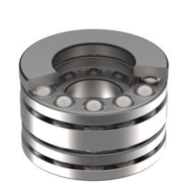 Vòng bi cầu chặn hai hướng ZKL 140*225*20 - 52232**