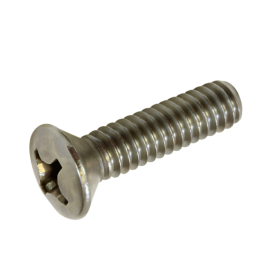 Bulong pake đầu oval Inox REYHER M8 15.8X35X4.65 DIN 966